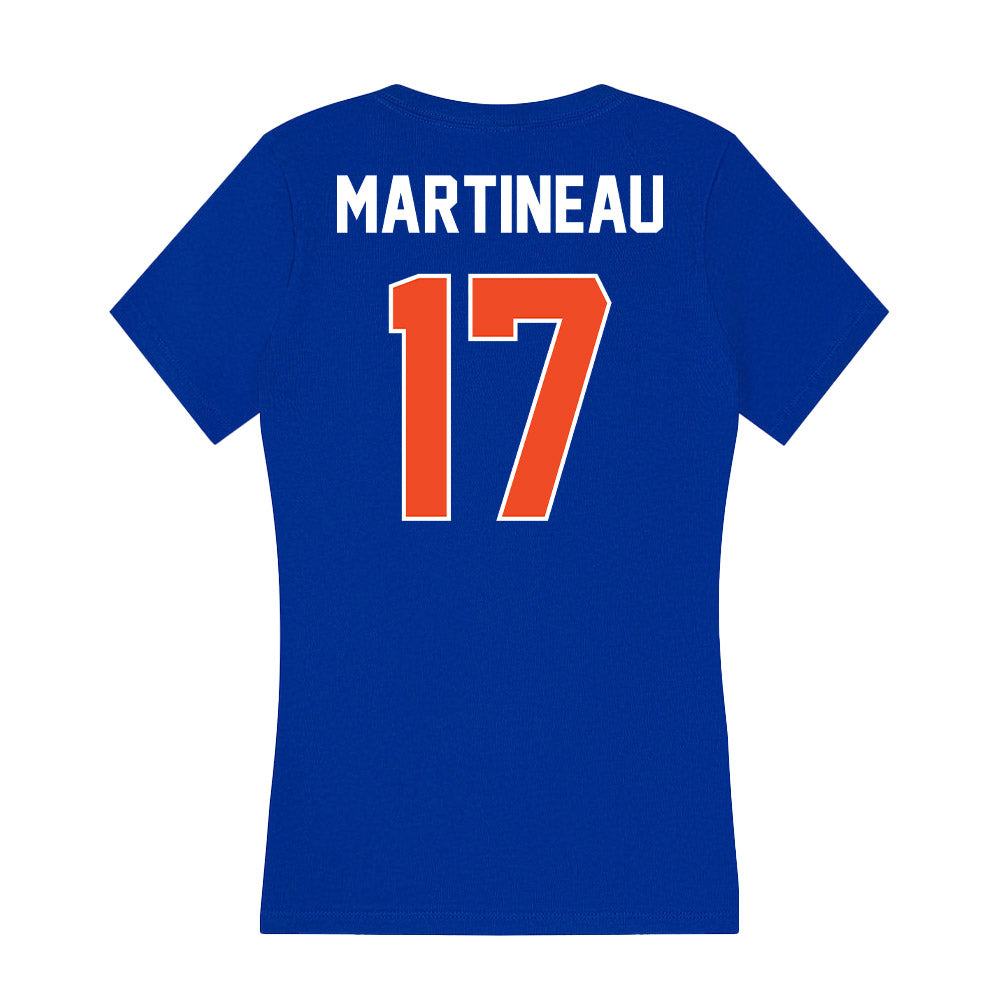 Boise State - NCAA Football : Clay Martineau - Women's V-Neck T-Shirt-1