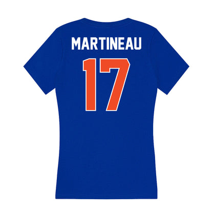 Boise State - NCAA Football : Clay Martineau - Women's V-Neck T-Shirt-1