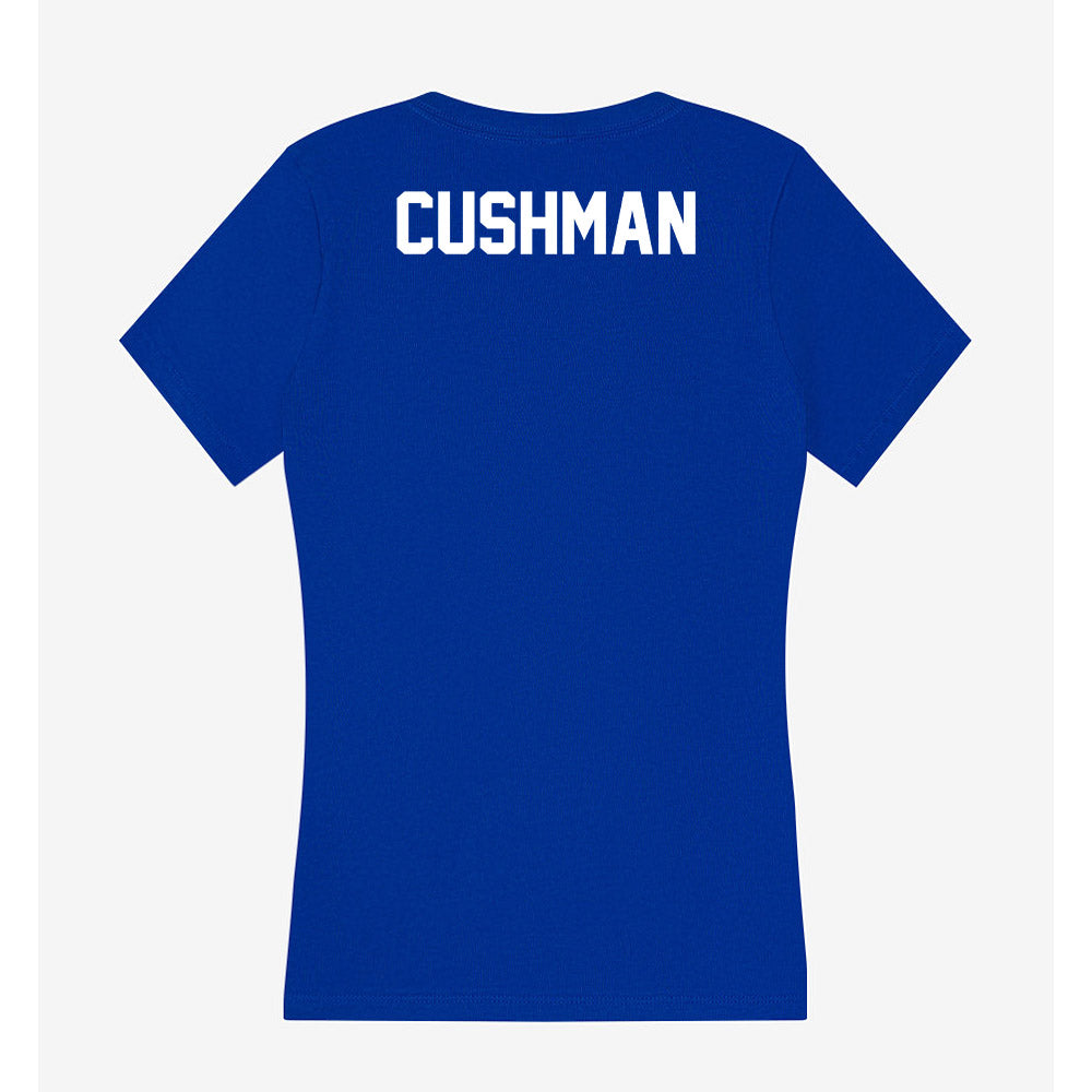 Boise State - NCAA Men's Golf : Luke Cushman - Women's V-Neck T-Shirt-1
