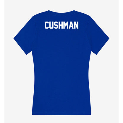Boise State - NCAA Men's Golf : Luke Cushman - Women's V-Neck T-Shirt-1