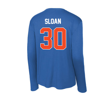 Boise State - NCAA Football : Mariyon Sloan - Activewear Long Sleeve T-Shirt-1
