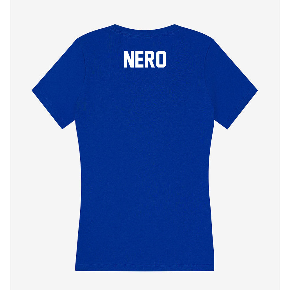 Boise State - NCAA Women's Gymnastics : Miraya Nero - Women's V-Neck T-Shirt-1