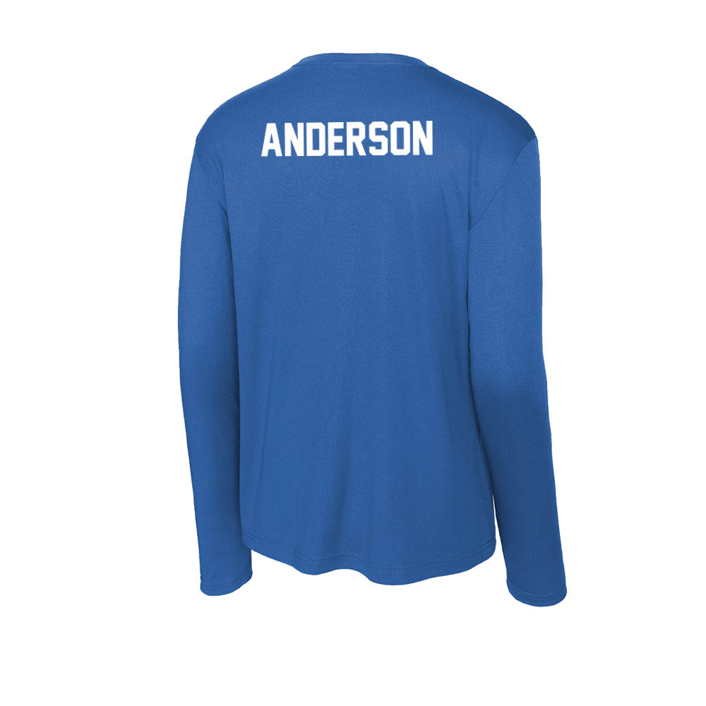 Boise State - NCAA Women's Soccer : Gracee Anderson - Activewear Long Sleeve T-Shirt-1