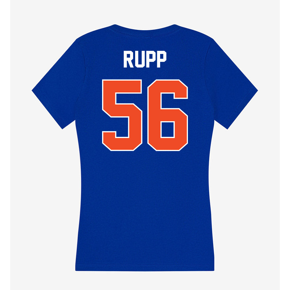 Boise State - NCAA Football : Rowan Rupp - Women's V-Neck T-Shirt-1
