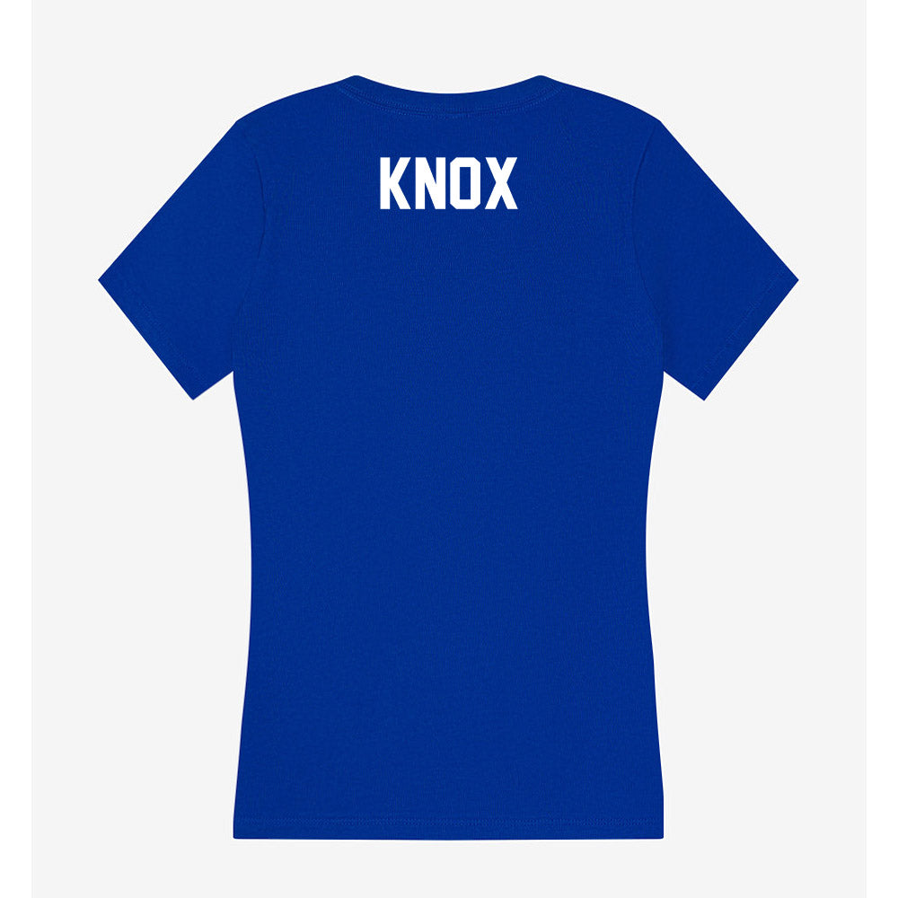 Boise State - NCAA Men's Golf : Reese Knox - Women's V-Neck T-Shirt-1