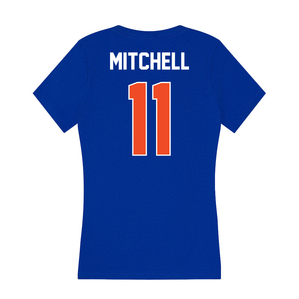 Boise State - NCAA Women's Volleyball : Breanna Mitchell - Women's V-Neck T-Shirt-1