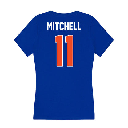 Boise State - NCAA Women's Volleyball : Breanna Mitchell - Women's V-Neck T-Shirt-1