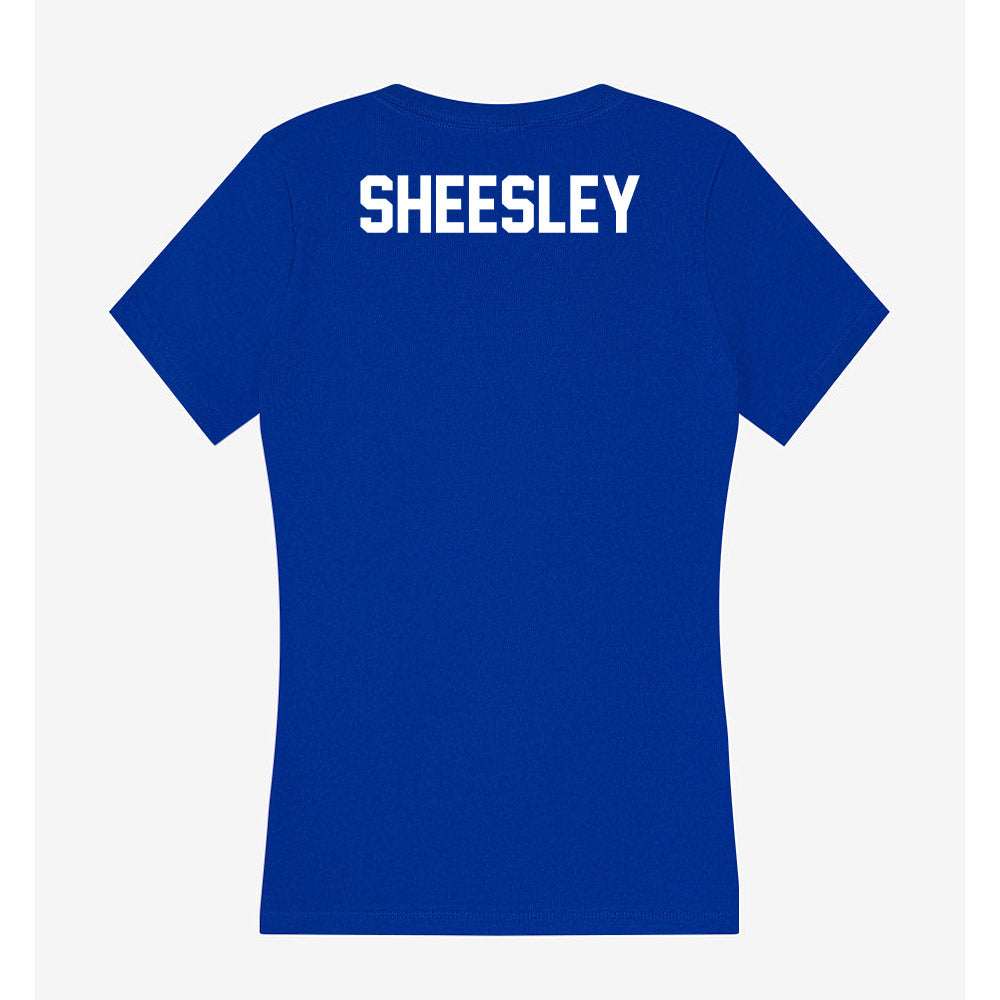 Boise State - NCAA Men's Track & Field : Jack Sheesley - Women's V-Neck T-Shirt-1
