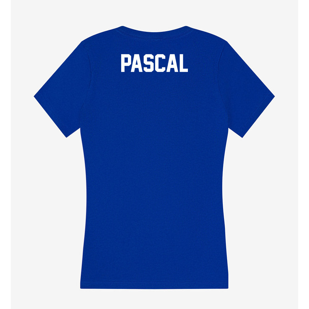Boise State - NCAA Women's Gymnastics : Blake Pascal - Women's V-Neck T-Shirt-1