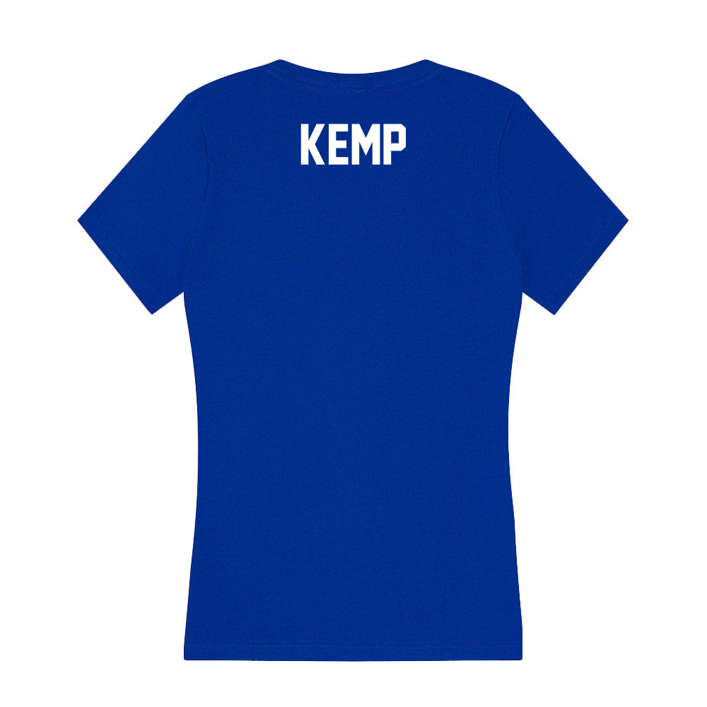 Boise State - NCAA Women's Gymnastics : Bridget Kemp - Women's V-Neck T-Shirt-1