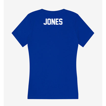 Boise State - NCAA Men's Track & Field : Shawn Jones - Women's V-Neck T-Shirt-1