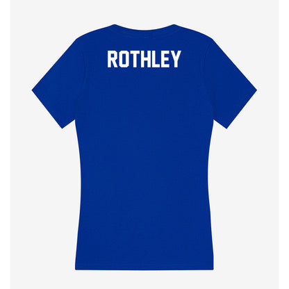 Boise State - NCAA Beach Volleyball : Reagon Rothley - Women's V-Neck T-Shirt-1