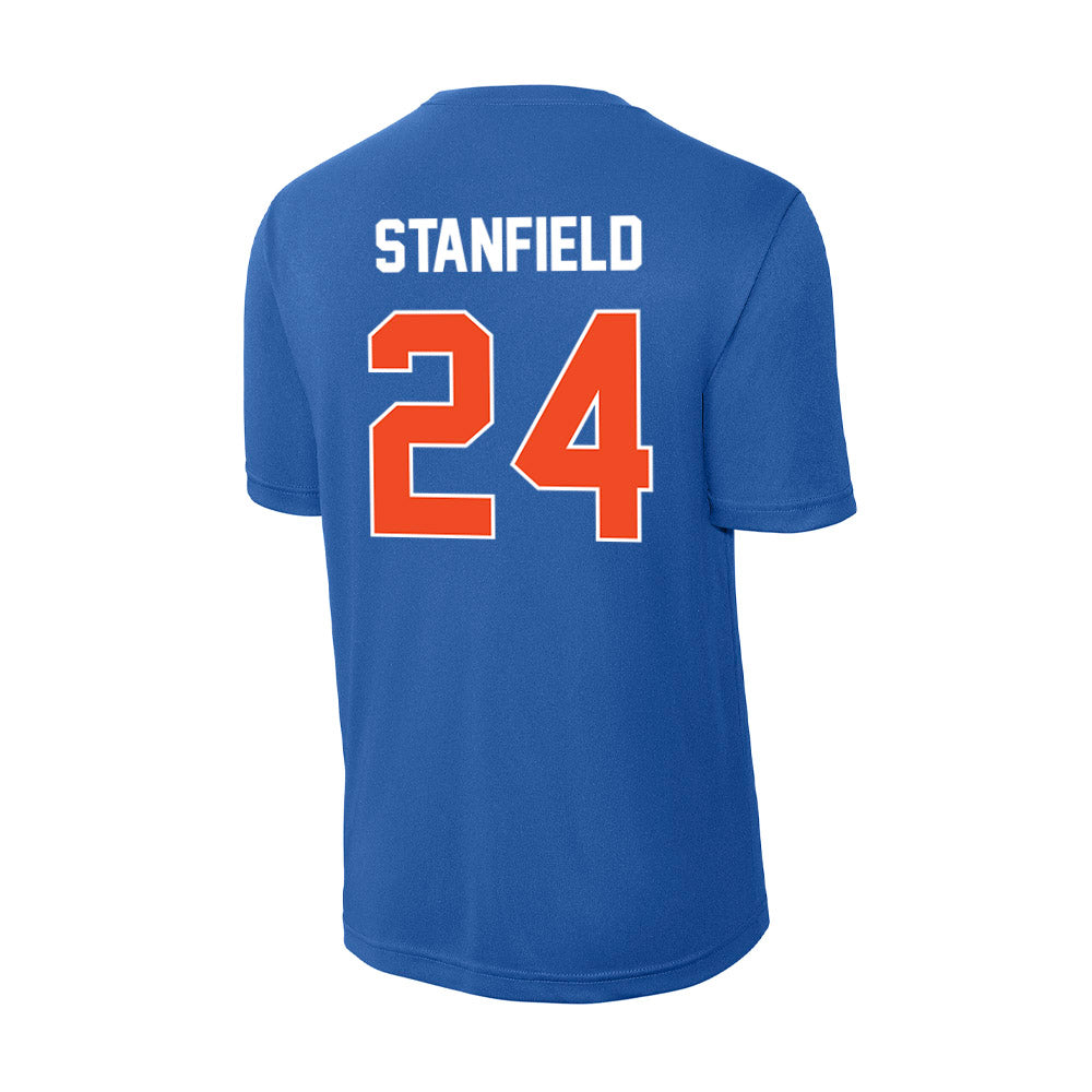 Boise State - NCAA Women's Soccer : Mikayla Stanfield - Activewear T-Shirt-1