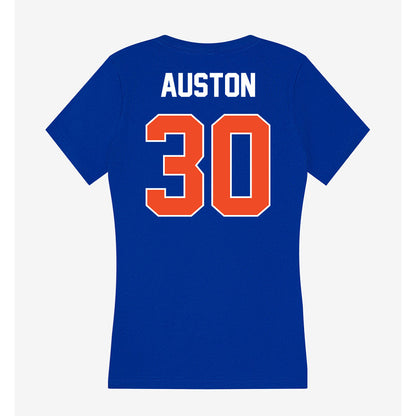 Boise State - NCAA Football : Adam Auston - Women's V-Neck T-Shirt-1