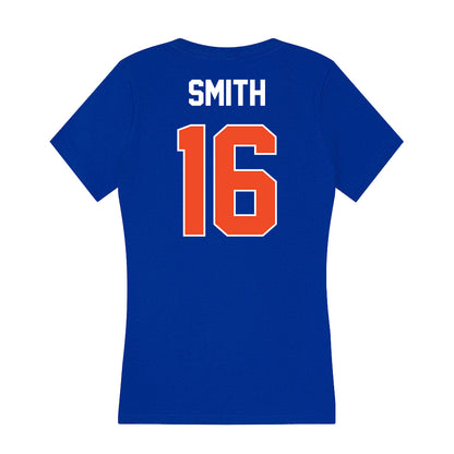 Boise State - NCAA Women's Volleyball : Layla Smith - Women's V-Neck T-Shirt-1