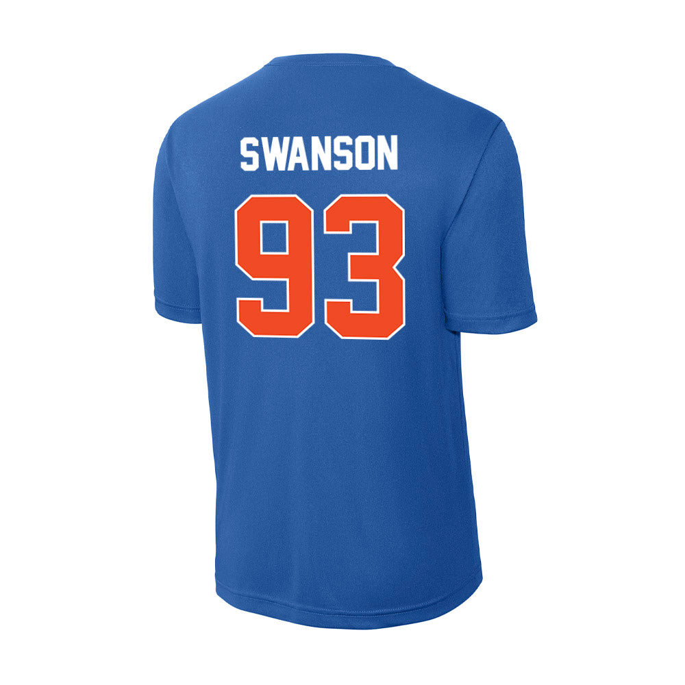 Boise State - NCAA Football : Ryder Swanson - Activewear T-Shirt-1