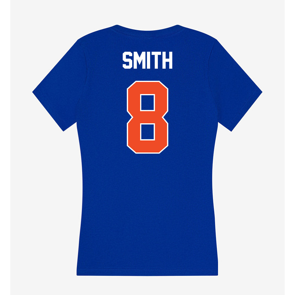 Boise State - NCAA Football : Sherrod Smith - Women's V-Neck T-Shirt-1