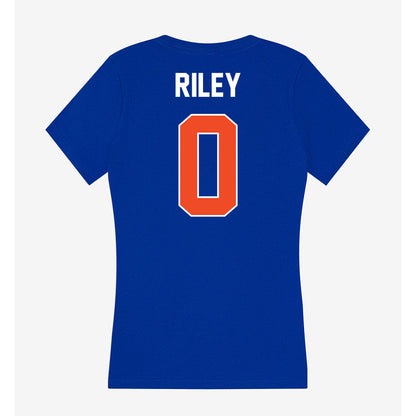 Boise State - NCAA Football : Dylan Riley - Women's V-Neck T-Shirt-1