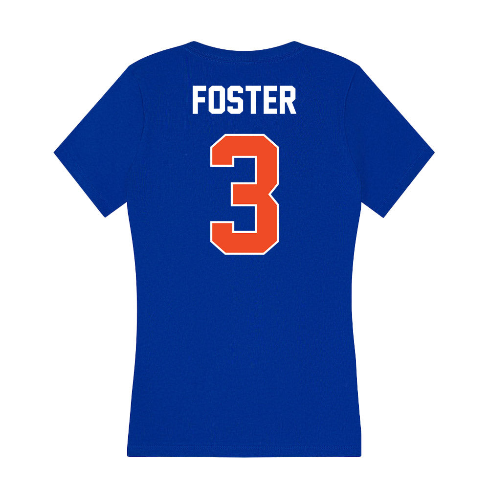 Boise State - NCAA Women's Soccer : Desiree Foster - Women's V-Neck T-Shirt-1