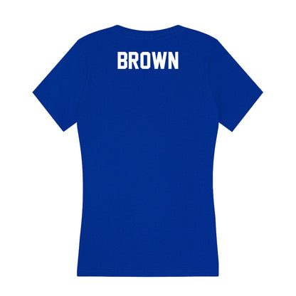 Boise State - NCAA Women's Track & Field : Ciara Brown - Women's V-Neck T-Shirt-1