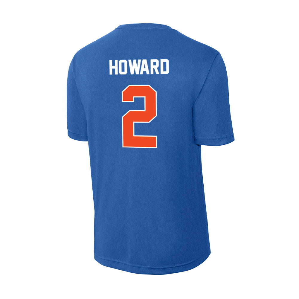 Boise State - NCAA Women's Basketball : Emily Howard - Activewear T-Shirt-1