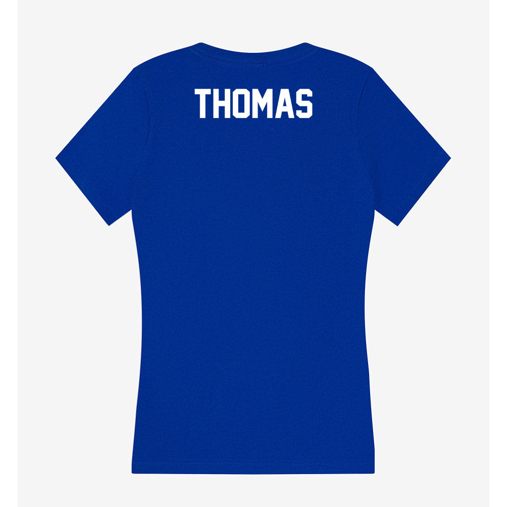Boise State - NCAA Men's Golf : Harry Thomas - Women's V-Neck T-Shirt-1