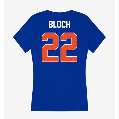 Boise State - NCAA Women's Soccer : Victoria Bloch - Women's V-Neck T-Shirt-1