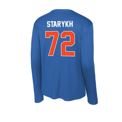 Boise State - NCAA Football : Daniil Starykh - Activewear Long Sleeve T-Shirt-1