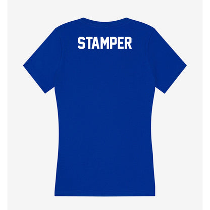 Boise State - NCAA Women's Track & Field : Abigail Stamper - Women's V-Neck T-Shirt-1