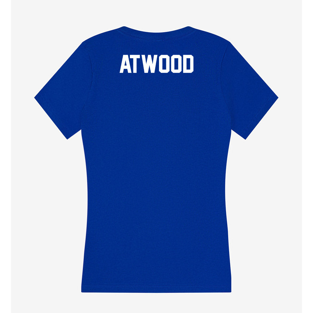 Boise State - NCAA Softball : Kendall Atwood - Women's V-Neck T-Shirt-1