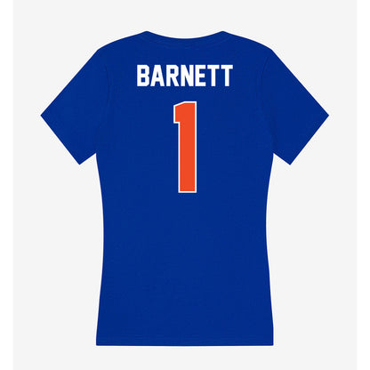 Boise State - NCAA Beach Volleyball : Susannah Barnett - Women's V-Neck T-Shirt-1