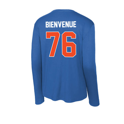 Boise State - NCAA Football : Gregory Bienvenue - Activewear Long Sleeve T-Shirt-1