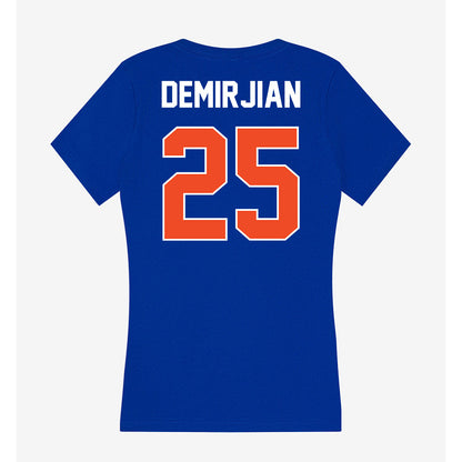 Boise State - NCAA Beach Volleyball : Keira Demirjian - Women's V-Neck T-Shirt-1