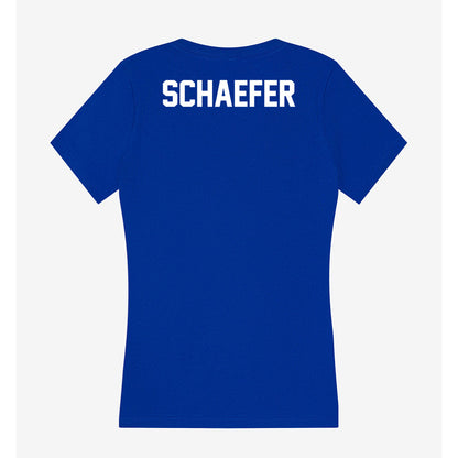 Boise State - NCAA Women's Tennis : Paula Schaefer - Women's V-Neck T-Shirt-1