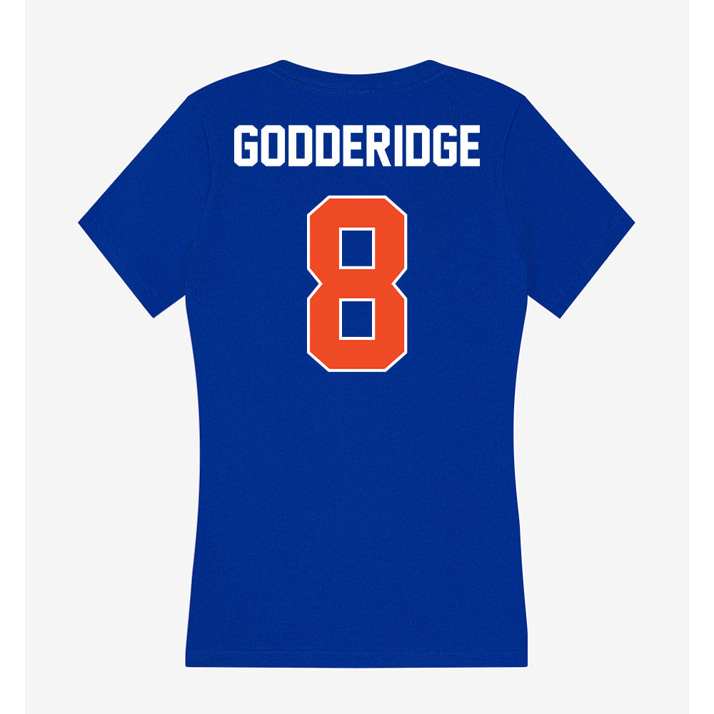 Boise State - NCAA Women's Soccer : Kenadee Godderidge - Women's V-Neck T-Shirt-1