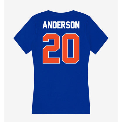 Boise State - NCAA Beach Volleyball : Ava Anderson - Women's V-Neck T-Shirt-1