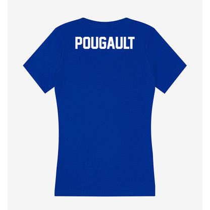 Boise State - NCAA Men's Tennis : Arsene Pougault - Women's V-Neck T-Shirt-1