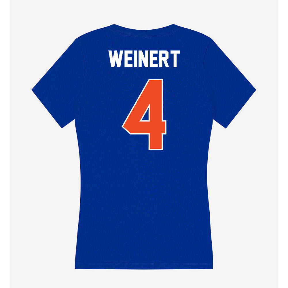 Boise State - NCAA Women's Volleyball : Reese Weinert - Women's V-Neck T-Shirt-1
