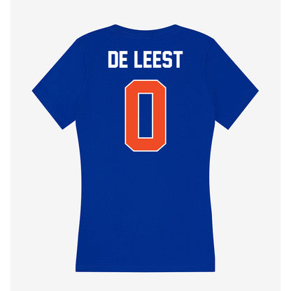Boise State - NCAA Women's Soccer : Ava De Leest - Women's V-Neck T-Shirt-1