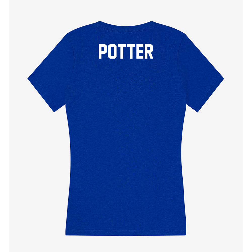 Boise State - NCAA Men's Golf : Grant Potter - Women's V-Neck T-Shirt-1