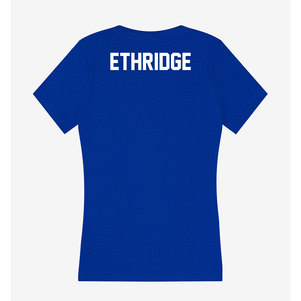 Boise State - NCAA Football : Tyler Ethridge - Women's V-Neck T-Shirt-1