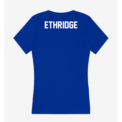 Boise State - NCAA Football : Tyler Ethridge - Women's V-Neck T-Shirt-1