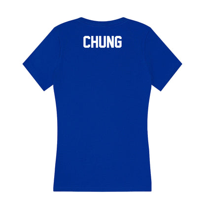 Boise State - NCAA Women's Golf : Leia Chung - Women's V-Neck T-Shirt-1