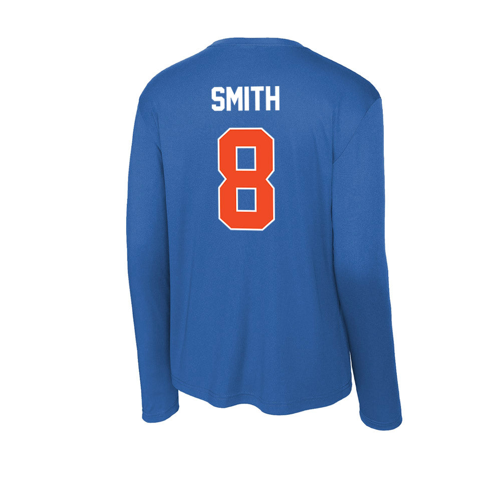 Boise State - NCAA Football : Sherrod Smith - Activewear Long Sleeve T-Shirt-1