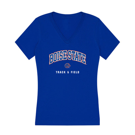 Boise State - NCAA Women's Track & Field : Ciara Brown - Women's V-Neck T-Shirt-0