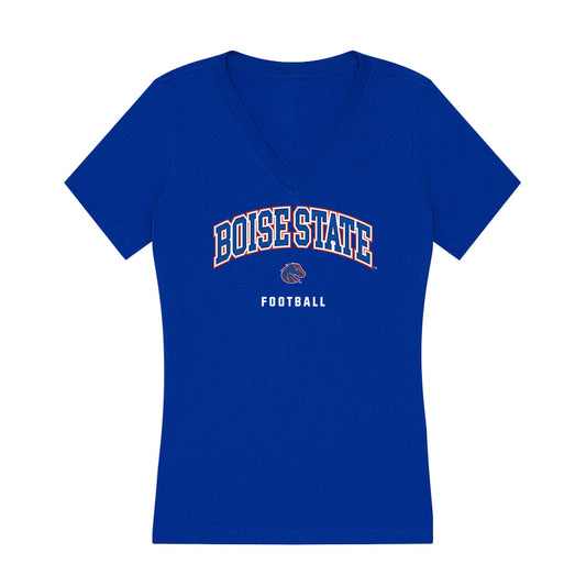 Boise State - NCAA Football : Keilan Chavies - Women's V-Neck T-Shirt-0