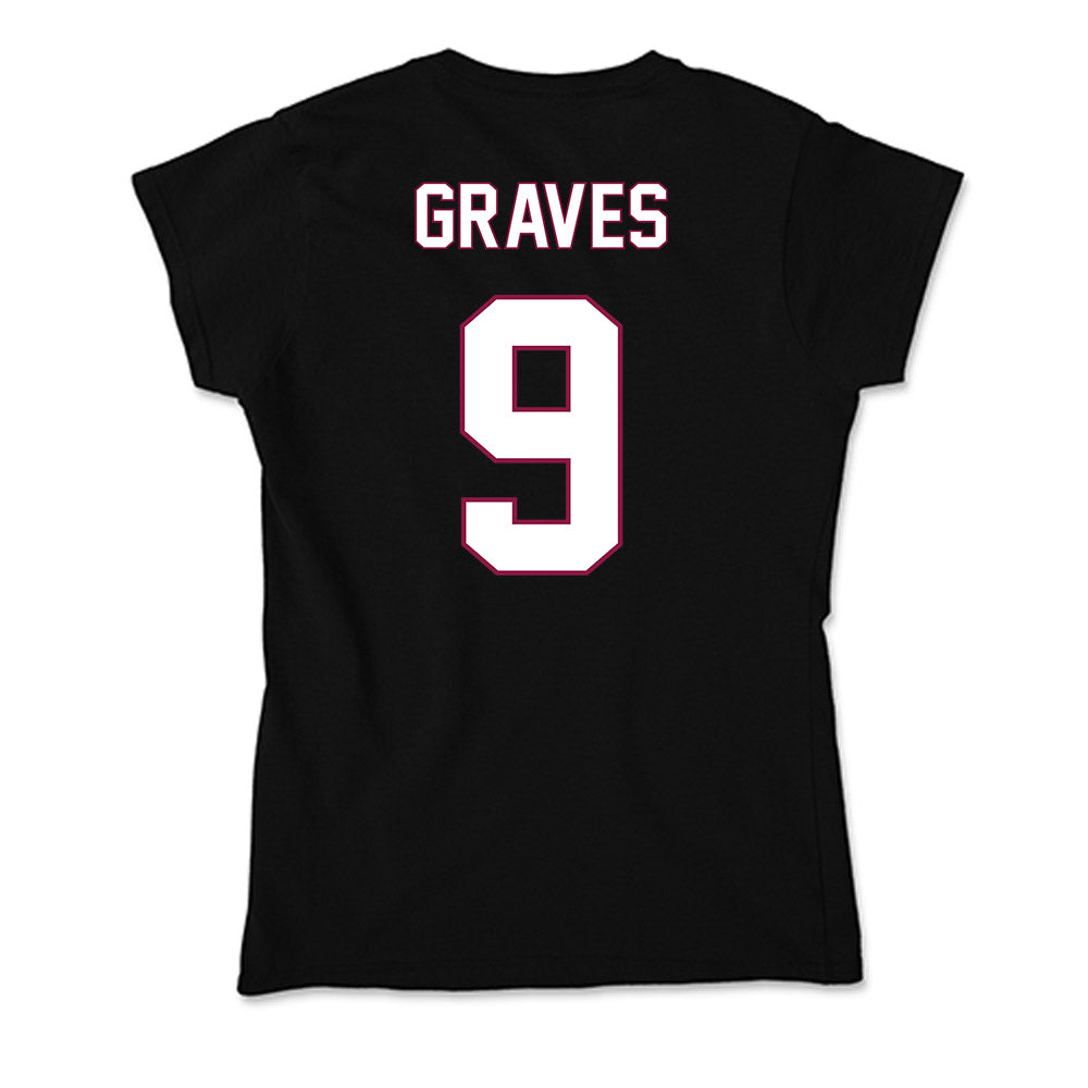 NMSU - NCAA Football : Terrione Graves - Soft Style Women’s T-Shirt-1