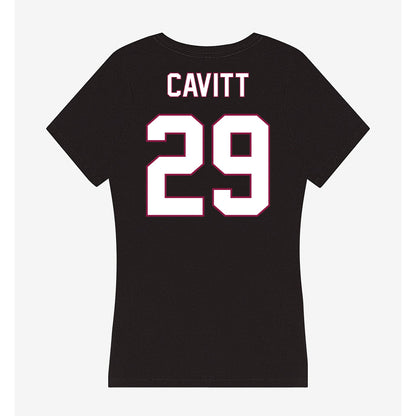 NMSU - NCAA Women's Soccer : Marlee Cavitt - Women's V-Neck T-Shirt-1