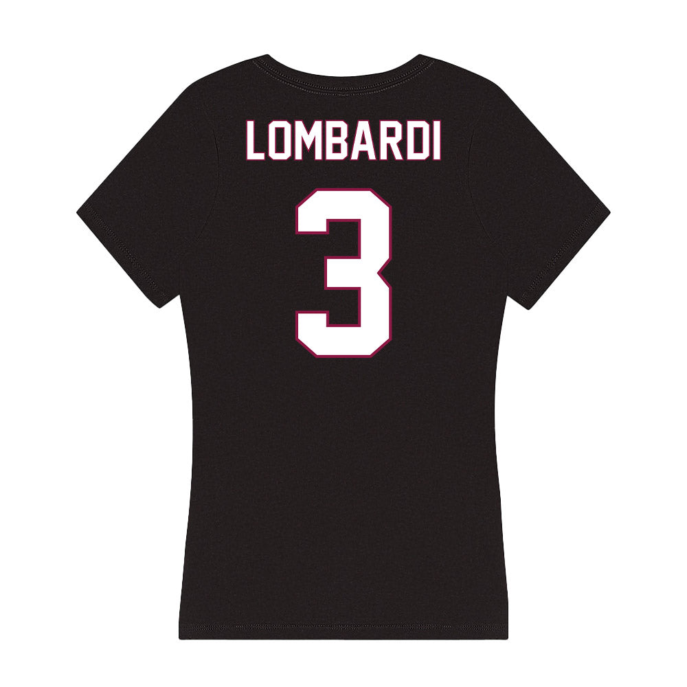 NMSU - NCAA Baseball : Aidan Lombardi - Women's V-Neck T-Shirt-1