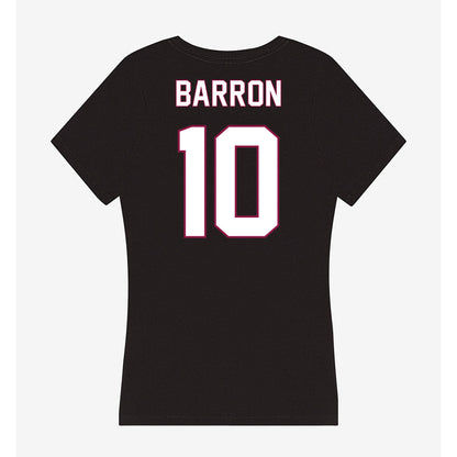 NMSU - NCAA Football : Chance Barron - Women's V-Neck T-Shirt-1